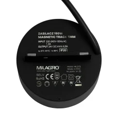 Zasilacz 150W magnetic track 5mm (ML2172) - Milagro