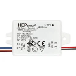 Zasilacze i Transformatory LED Driver CC 700mA 1.9-3.1W (6008089) - Astro Lighting