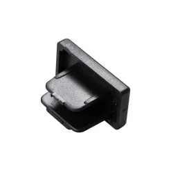 Zasilanie + Zaślepka Do Szynoprzewodu Czarny 1-Obwodowy (ML2141) - Milagro