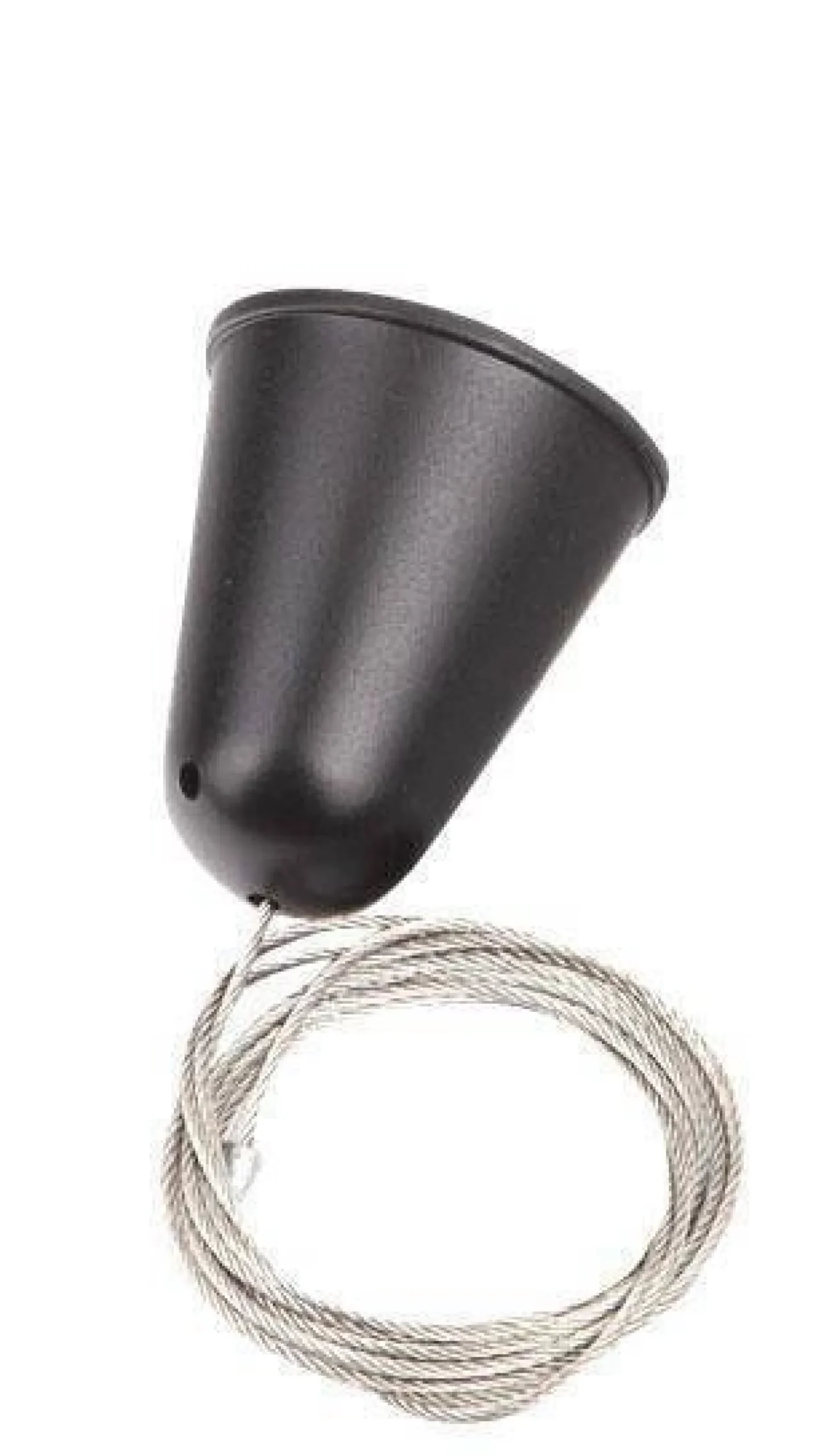 Zawiesie linkowe DOBAC TRACK 5m czarne z regulacją bez uchwytu (MHT1-P50-BK) - Maxlight