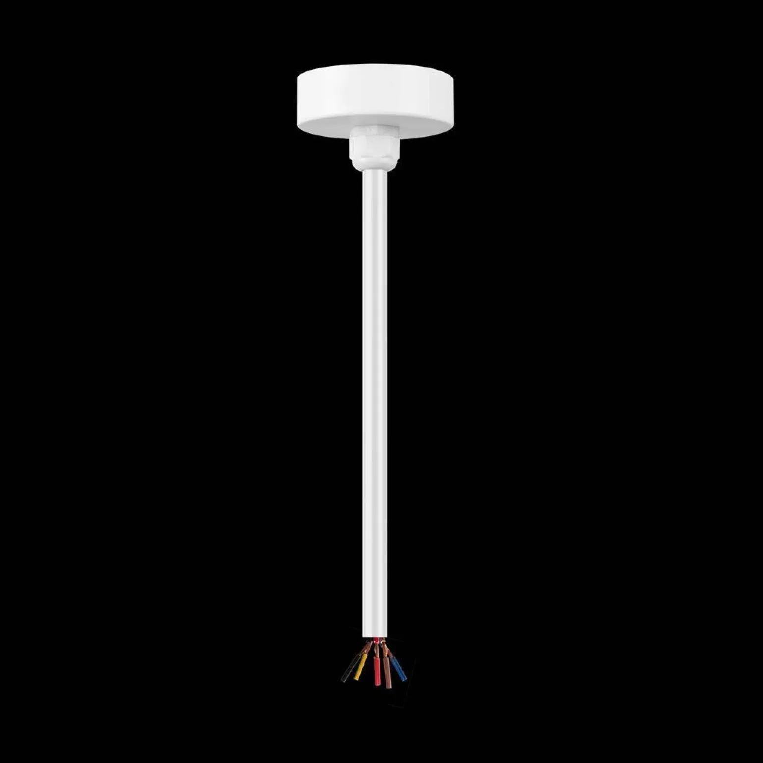 Zawiesie Zasilające Prowadnica Track Biały 3-Obwodowy (ML1194) - Milagro