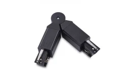 Złącze regulowane do szynoprzewodu TRACK 3 LINE ADJUSTABLE czarne (AZ4286) - Azzardo