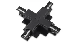 Złącze X do szynoprzewodu podtynkowego TRACK 3 LINE X GIPS czarne (AZ4302) - Azzardo