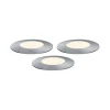 Zestaw 3 lamp wodoodpornych z przedłużaczem Outdoor Plug and Shine Floor Mini 3x2,5W 24V (PL93949) - Paulmann / IP65