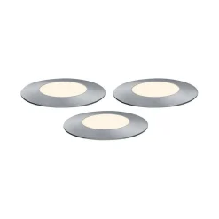 Zestaw 3 lamp wodoodpornych z przedłużaczem Outdoor Plug and Shine Floor Mini 3x2,5W 24V (PL93949) - Paulmann / IP65
