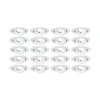 Zestaw 20 oczek sufitowych EBL schw LED 20x4,8W 3000K ws m (PL99997) - PAULMANN