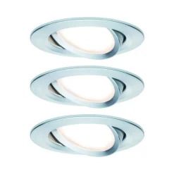 Zestaw Oprawa wbudowana Nova Coin ruchoma LED 3x6,5W 2700K 230V Aluminium (PL93451) - PAULMANN
