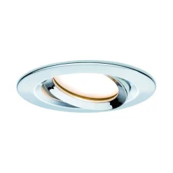 Zestaw Oprawa wbudowana Nova Plus Coin IP65 ściemniana ruchoma LED 3x6,8W 633lm 2700K Chrom/Aluminium (PL93684) - PAULMANN