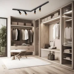 Zestaw Pipe Track Czarny 4xGU10 1,5m (ML1165) - Milagro