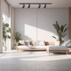 Zestaw Pipe Track Czarny 4xGU10 1,5m (ML1165) - Milagro