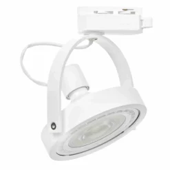 Zestaw Szynoprzewód 3xLugar (AR111-GU10) + Prowadnica 1,5m - Biały (ML7449) - Milagro