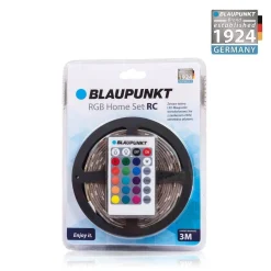 Zestaw taśma LED RGB 12V 3M IP20 PILOT+CE ADAPTER blister (BLAUPUNKT-TL12RGB-SET)