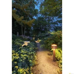 Zewnętrzna lampa stojąca PHOTONI 75 kolor rdzy (1007580) - SLV