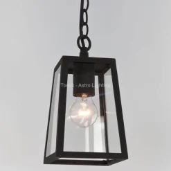 Zewnętrzna lampa wisząca CALVI - czarna (1306003) - Astro Lighting - żyrandol