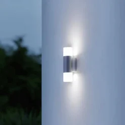 Zewnętrzna oprawa na ścianę bez czujnikaLED LIGHT L 910 antracytowy (ST078720) - STEINEL