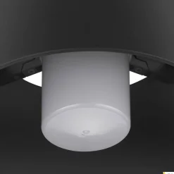 Zewnętrzna oprawa sufitowa PHOTONI czarna (1007586) - SLV