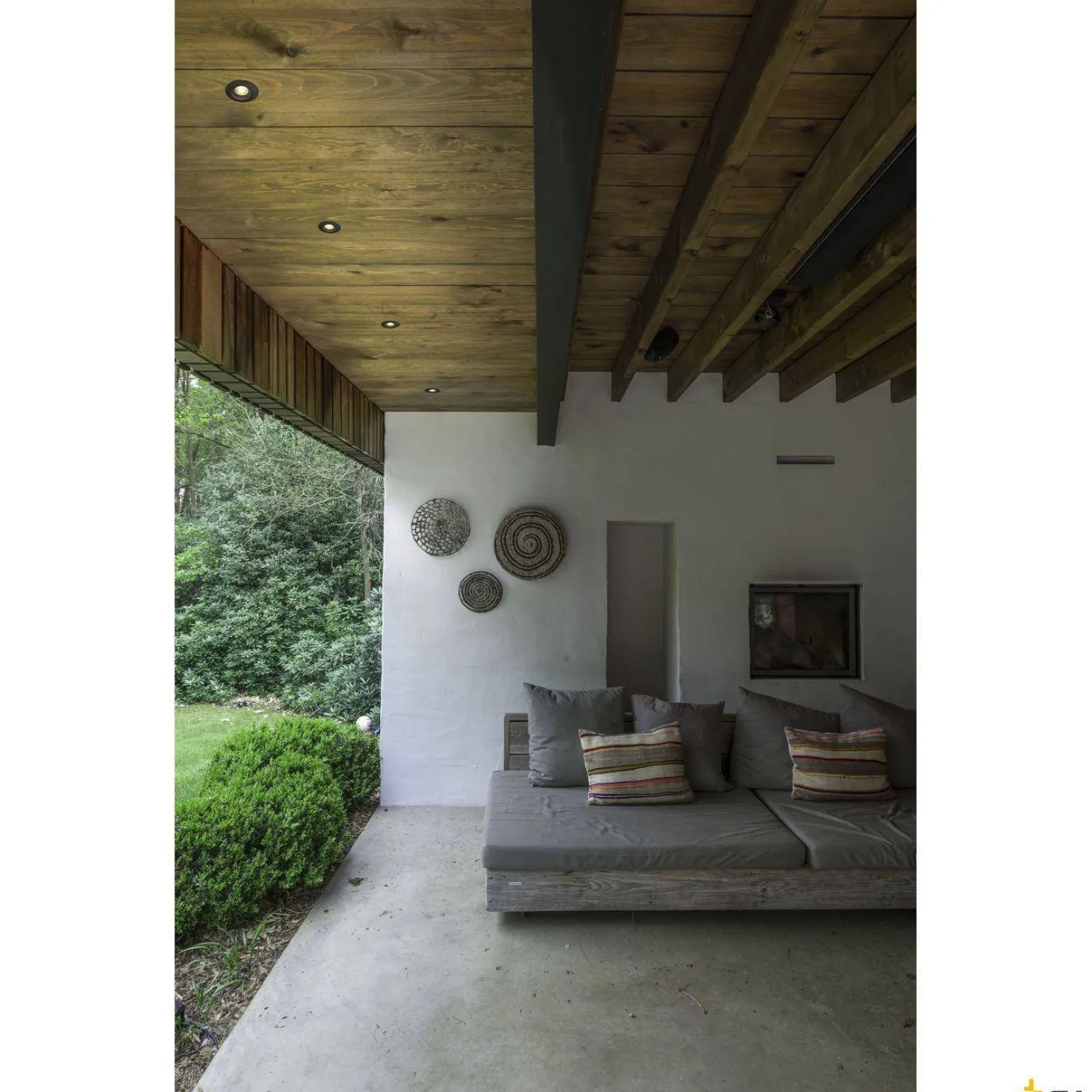 Zewnętrzna oprawa sufitowa wpuszczana VARU (1001930) - SLV