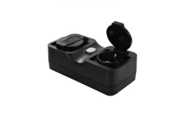 Zewnętrzne podwójne gniazdo sterowane WiFi Smart (AZ3223) - Azzardo