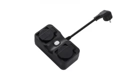 Zewnętrzne podwójne gniazdo sterowane WiFi Smart (AZ3223) - Azzardo