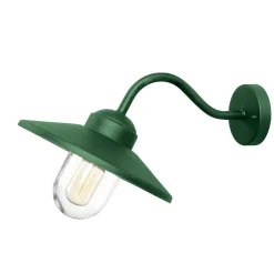 Zielony kinkiet na elewację Klampenborg (KLAMPENBORG-FGR) - Elstead Lighting