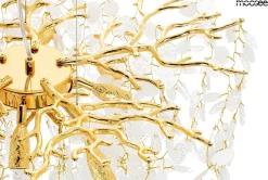 Złota lampa wisząca RIVIERA 60 (MSE010100391) - Moosee