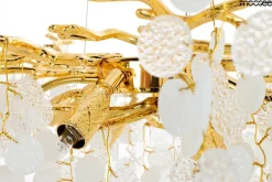 Złota lampa wisząca RIVIERA 60 (MSE010100391) - Moosee