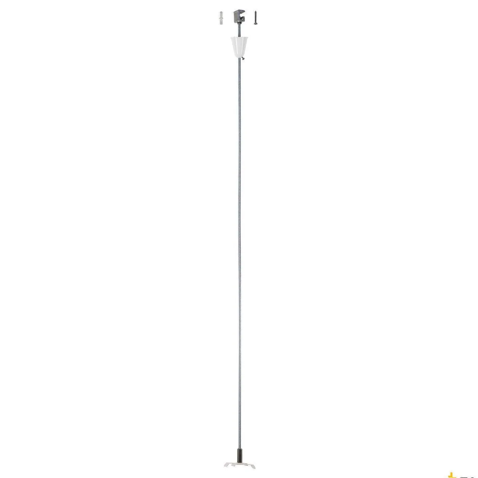 ZWIS, do 3-fazowej wysokonapięciowej szyny natynkowej S-TRACK, kolor biały beskidzki, z drążkiem (1001390) - SLV